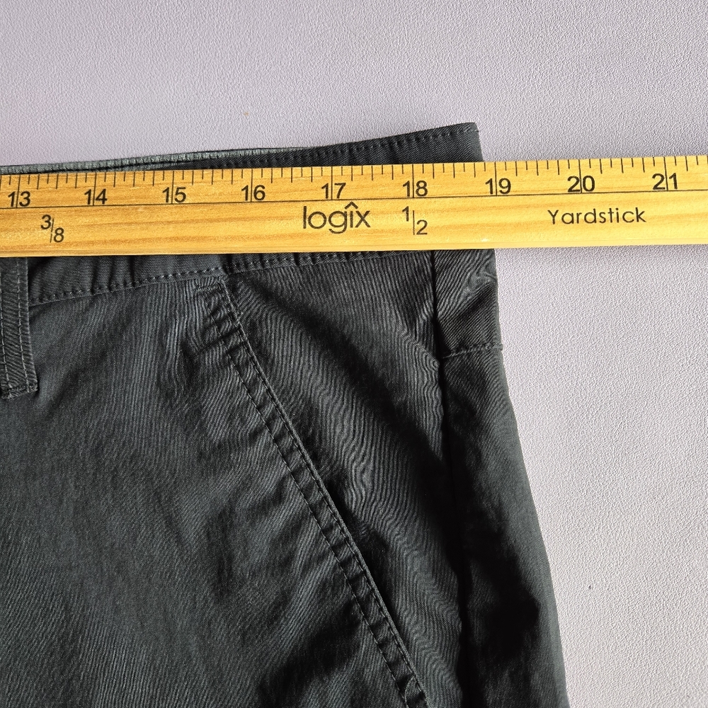 Eddie Bauer Guide Pro Shorts Men's Black Zip Cargo Pocket Nylon Stretch Size 38 - Picture 10 of 13